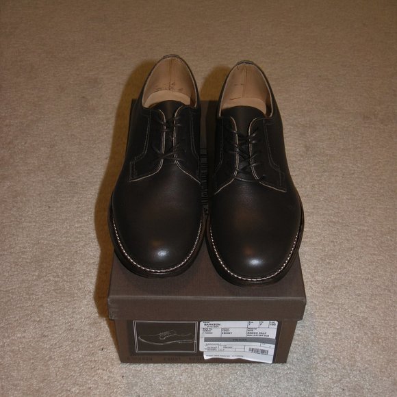 Churchs Barkson Brown Calf Leather Derbys 8 F NWB main image 6